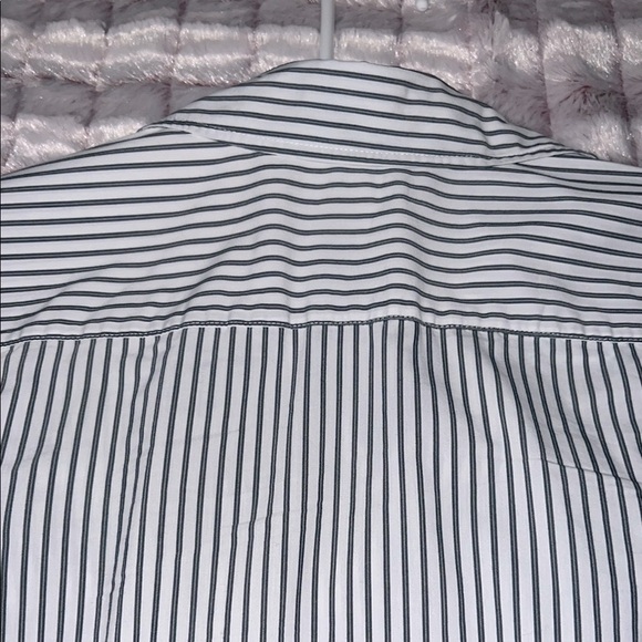 Covington Women’s Striped Blouse Black and White Classic Design Size MP - Picture 11 of 14